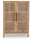 Pellamour - Bar Cabinet - Natural Brown