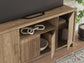 Dovander - Extra Large TV Stand - Brown