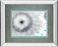 Crystalline By Marvin Pelkey - Mirror Framed Print Wall Art - Blue