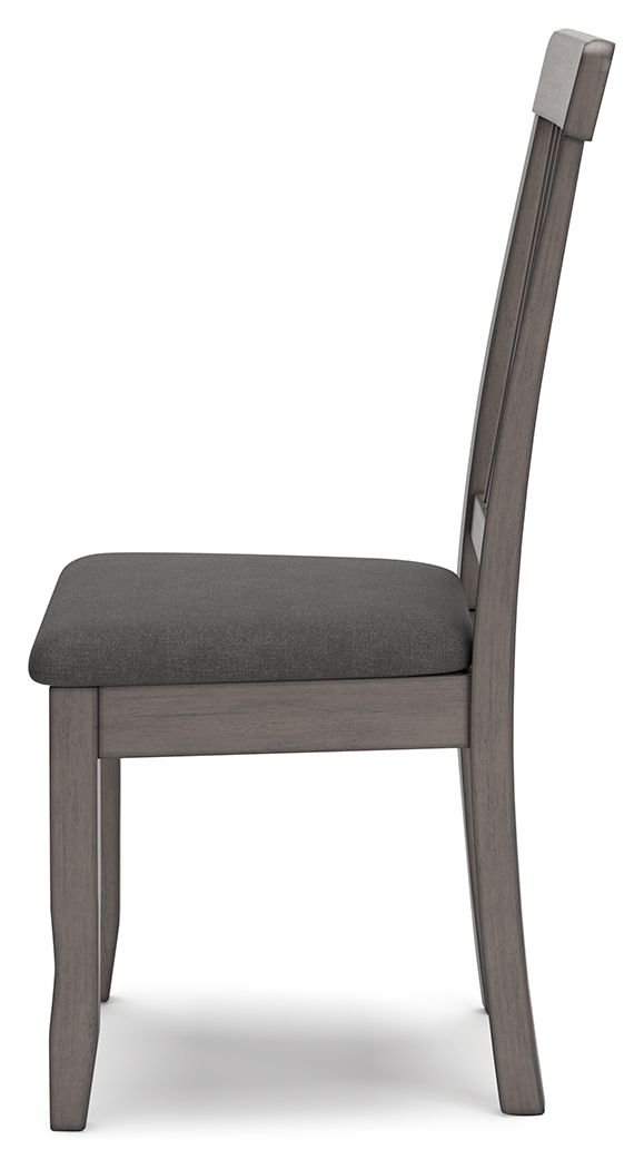 Shullden - Dining Room Side Chair (Set of 2) - Gray