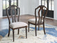 Lavinton - 8 Pc. - Dining Room Extension Table, 6 Side Chairs, Server - Brown