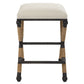 Firth - Rustic Counter Stool - Oatmeal