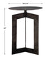 Deltoid - Accent Table - Gunmetal