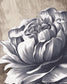 Framed Small - Charming Floral II By Dogwood Portfolio - Gray