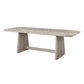 Harbor - Herringbone Indoor-Outdoor Dining Table - Brown