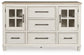 Shaybrock - Dresser - Antique White / Brown