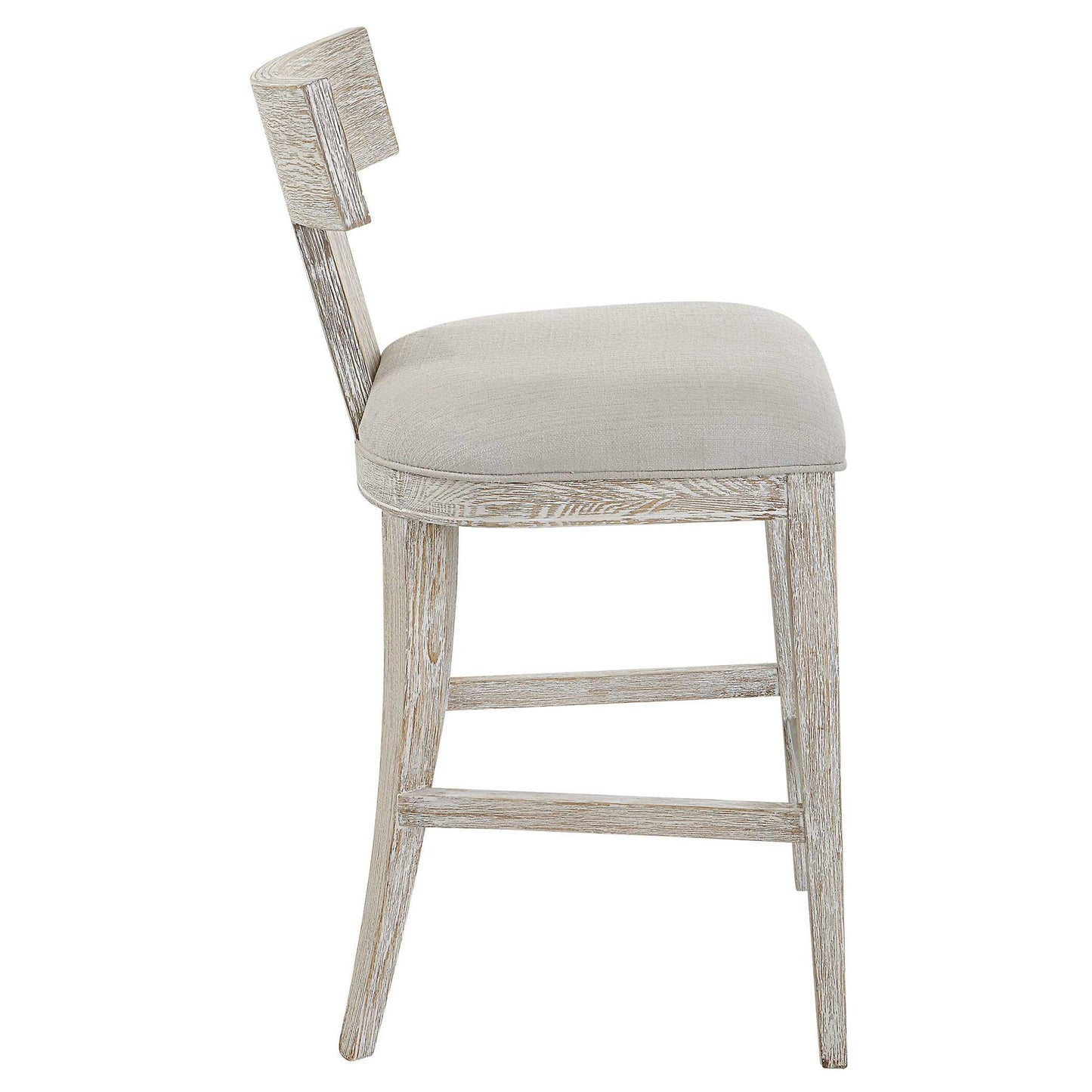 Idris - Counter Stool - White
