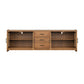 Lincoln - Large Entertainment Base - Warm Walnut