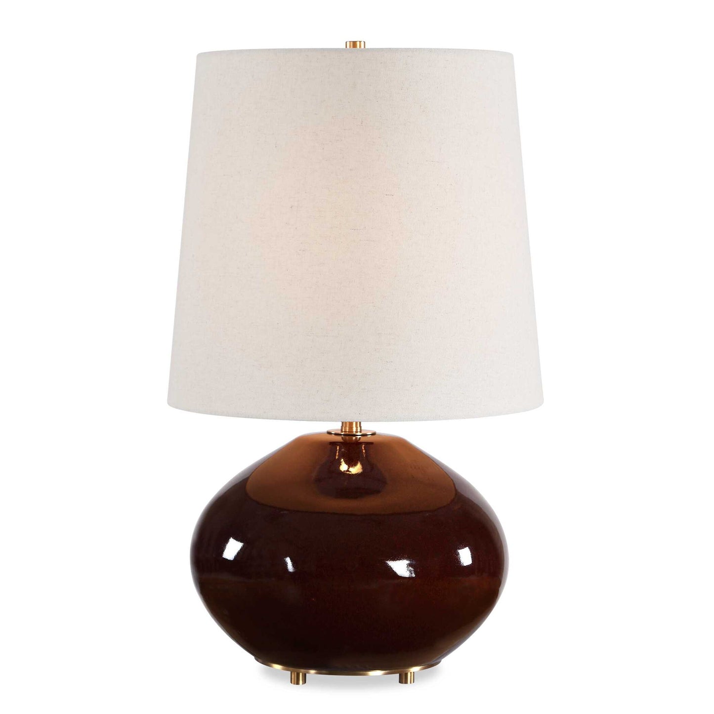 Allemand - Glaze Table Lamp - Ruby Red