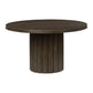 Radkin - Round Dining Room Table - Burnished Brown