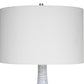 Clariot - Ribbed Table Lamp - Blue