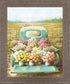Meadow Harvest Retreat - 28" x 34" Framed Wall Art - Green