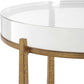 Midas - Accent Table - Antique Gold