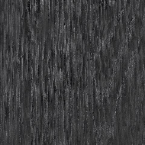 Foyland - Two Drawer Night Stand - Black / Brown