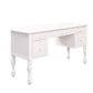 Summer House - Wood Vanity Desk - Oyster White