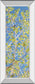 Spring Poplars I By Sharon Chandler - Mirror Framed Print Wall Art - Light Blue