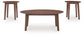 Gordonay - Occasional Table Set (Set of 3) - Brown