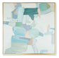 Wynburn - Wall Art - White / Blue / Green