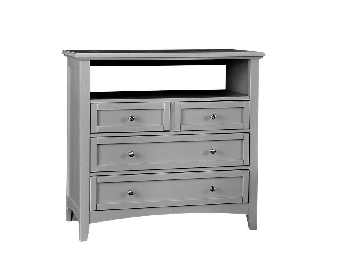 Bonanza - 4-Drawer Media Chest - Gray