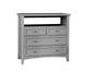 Bonanza - 4-Drawer Media Chest - Gray
