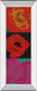 Pop Poppies By Li-legger - Mirrored Frame - Red