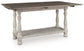 Havalance - Flip Top Sofa Table - Gray / White