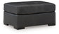 Brindley Pier - Oversized Accent Ottoman - Fog