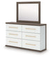 Kendanport - Six Drawer Dresser