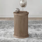 Haven Hills - Round Chairside Table - Camel Beige