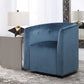 Mallorie - Swivel Chair - Blue
