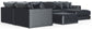 Remington - Modular Sofa And Cocktail Ottoman - Slate
