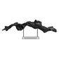 Charred Timber - Sculpture - Black