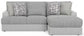 Titan - Sectional With Comfort Coil Seating And Accent Pillows Included