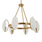 Oviform - 6 Light Round Chandelier