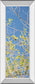 Spring Poplars IV By Sharon Chandler - Mirror Framed Print Wall Art - Light Blue