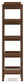 Lyncott - Bookcase - Brown