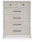 Darbonton - Six Drawer Chest - Dove White