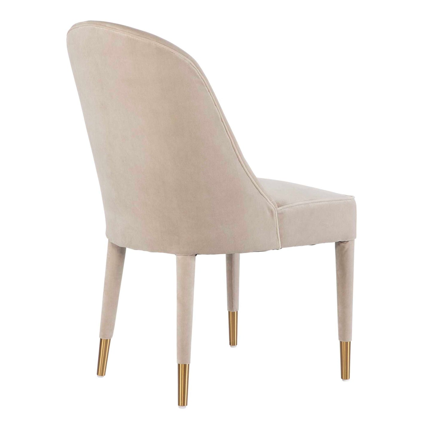 Brie - Armless Chair (Set of 2) - Champagne