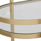 Isabelle - Gold Bar Cart