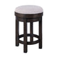 Weston - Upholstered Swivel Console Stool - Peppercorn