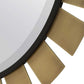Toluca - Round Mirror - Brass