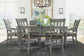 Plymouth - Rectangular Dining Table - Gray