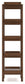 Lyncott - Bookcase - Brown