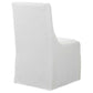 Coley - Armless Chair - White