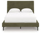 Chirason - Upholstered Bed With Roll Slats