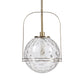 Mimas - 1 Light Globe Pendant - Gold
