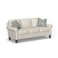 Moxy - Fabric Sofa, Curved Sock Arms