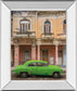 Classic Havana By Alan Copson - Mirror Framed Print Wall Art - Green