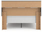 Broachmyn - Lighted Bookcase Panel Bed