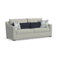 Milo - Fabric Two- Fabric Cushion Sofa